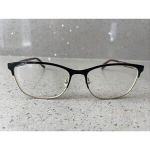 JONES NEW YORK J490 BLACK full rim 55/16/140 FLEX HINGE EYEGLASSES Frames Only